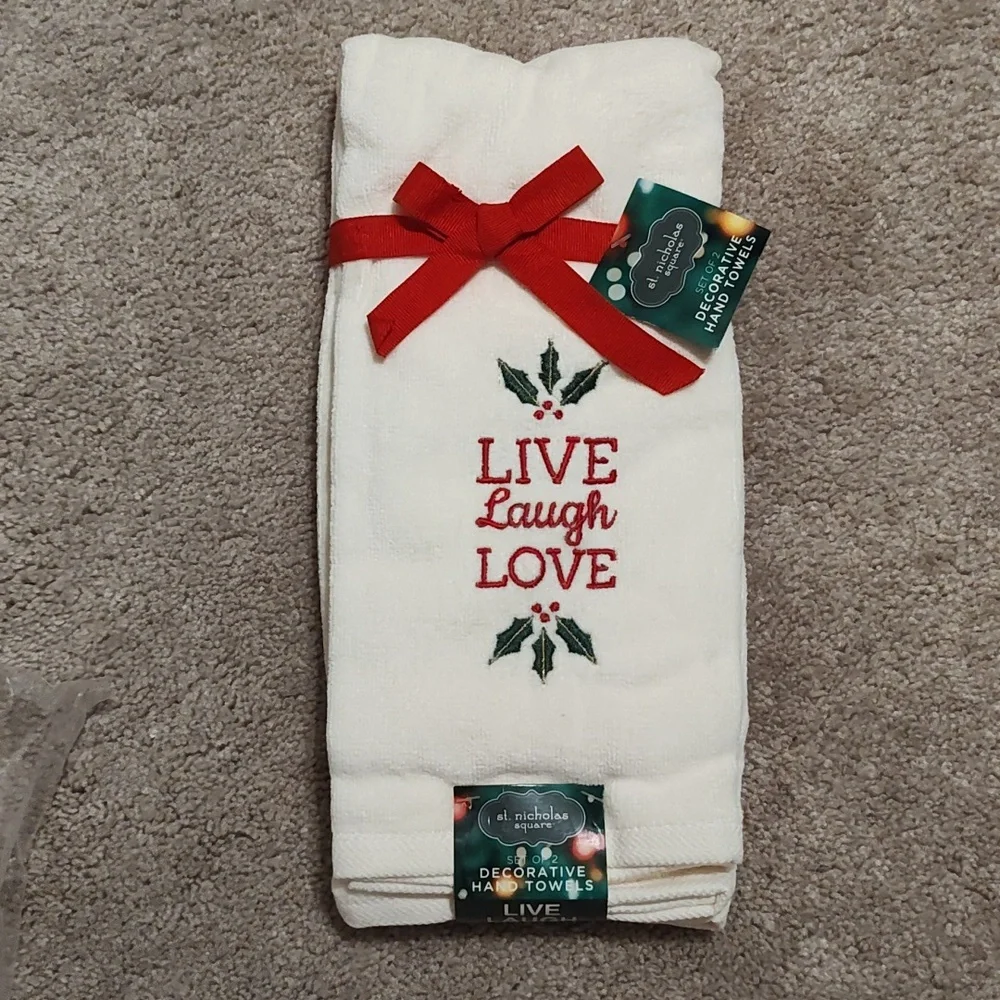 Christmas Hand Towels